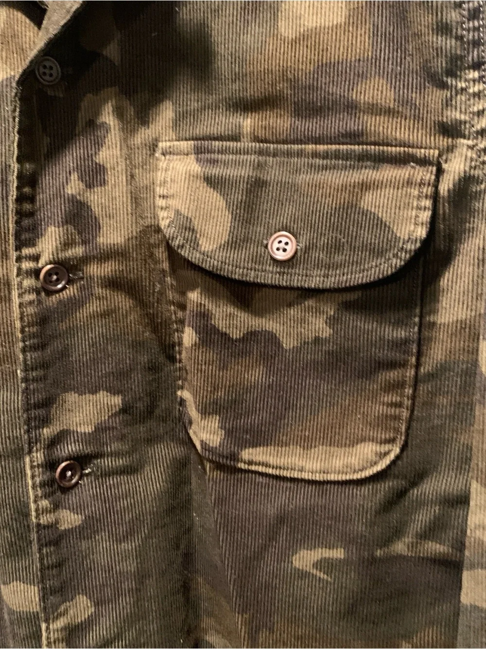 Wallace and Barnes Camo Shirt Jacket